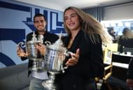 Alcaraz and Sabalenka on their New York City Trophy Tour (Image Source: Getty)